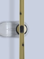 Душевой трап (лоток) AltroBagno Supremo AltroBagnoSupremo071237BG 80 см, решетка матовое золото, с сифоном, под плитку