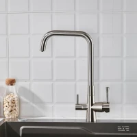 Смеситель для кухни с подключением фильтра Shevanik S528L, сатин Смеситель для кухни с подключением фильтра Shevanik S528L, сатин
