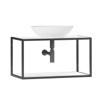 Тумба с раковиной Belux Аляска 80 подвесная Тумба с раковиной Belux Аляска 80 подвесная