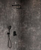 Кронштейн для верхнего душа Ravak 702.21BLM матовый черный Кронштейн для верхнего душа Ravak 702.21BLM матовый черный