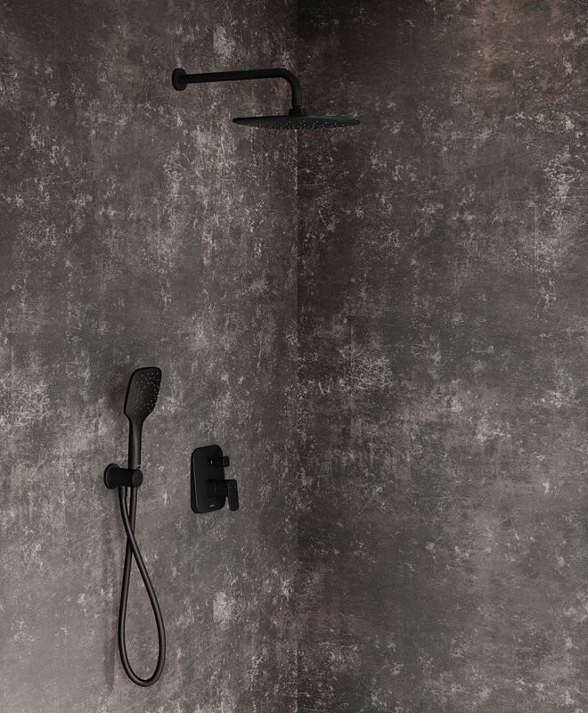 Кронштейн для верхнего душа Ravak 702.21BLM матовый черный