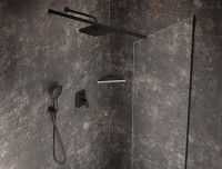 Кронштейн для верхнего душа Ravak 702.21BLM матовый черный Кронштейн для верхнего душа Ravak 702.21BLM матовый черный