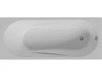 Акриловая ванна AQUATEK Либерти 170x70 см, пристенная, белая, с каркасом