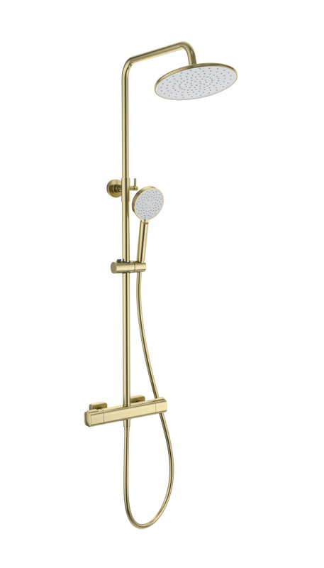 Душевая стойка Wonzon & Woghand WW-B3051-A-BG брашированное золото