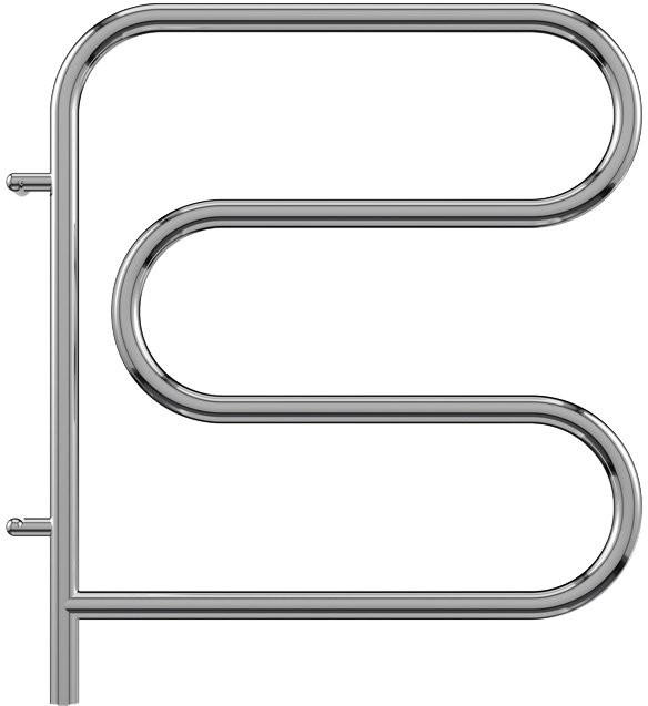 Полотенцесушитель электрический Terminus F-образный 500x500 поворотный