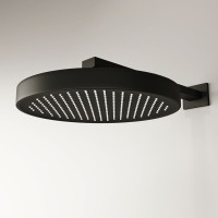 Душевой комплект Sancos Space SC3006MB матовый черный, С ВНУТРЕННЕЙ ЧАСТЬЮ