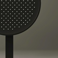 Душевой комплект Sancos Space SC3006MB матовый черный, С ВНУТРЕННЕЙ ЧАСТЬЮ