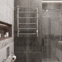 Полотенцесушитель электрический EWRIKA Сафо П 80х50, хром