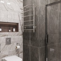 Полотенцесушитель электрический EWRIKA Сафо П 80х50, хром