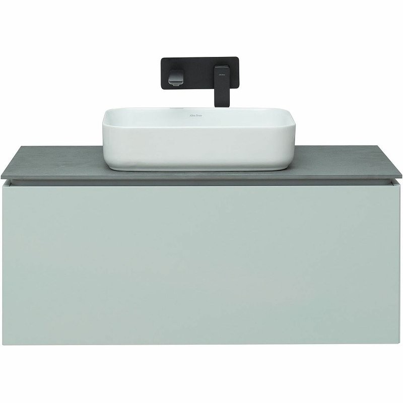 Тумба под раковину Allen Brau Infinity 100 1+1, подвесная, папирус матовый