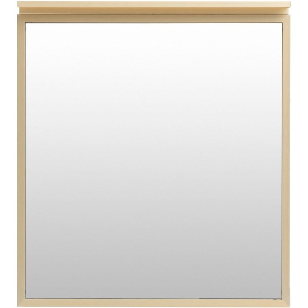 Зеркало Allen Brau Priority 70 с подсветкой, латунь браш