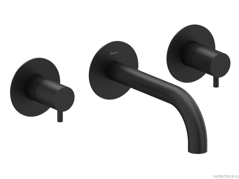 Смеситель для раковины Ravak Espirit ES 019.20BLM.O1 С ВНУТРЕННЕЙ ЧАСТЬЮ, матовый черный
