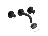 Смеситель для раковины Ravak Espirit ES 019.20BLM.O1 С ВНУТРЕННЕЙ ЧАСТЬЮ, матовый черный Смеситель для раковины Ravak Espirit ES 019.20BLM.O1 С ВНУТРЕННЕЙ ЧАСТЬЮ, матовый черный