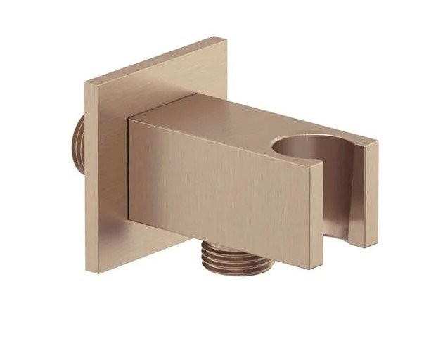 Шланговое подключение Kludi A-QA 65569N1-00 с держателем, брашированная бронза