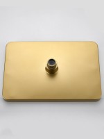 Душевая стойка Haiba HB24732-5 брашированное золото