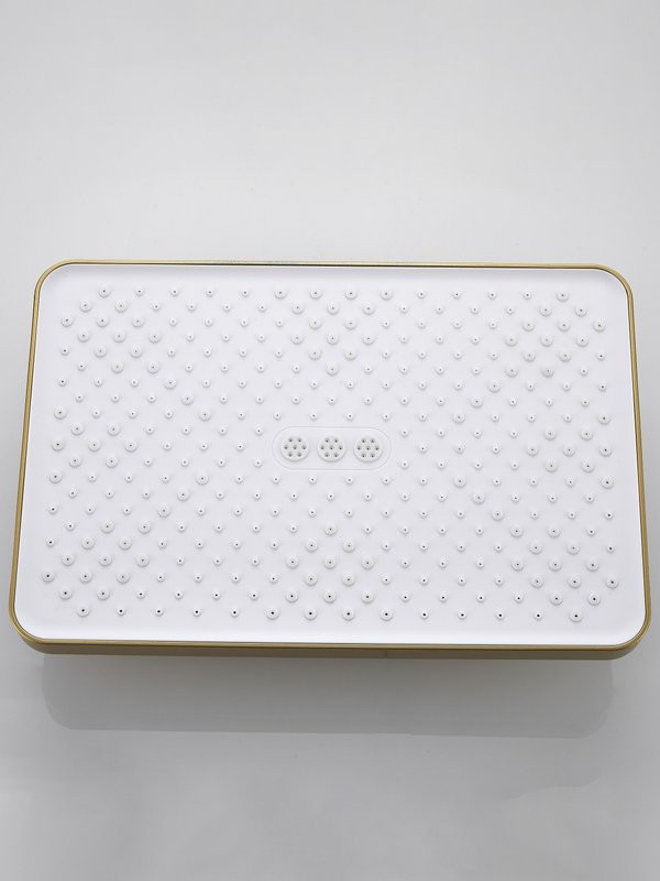 Душевая стойка Haiba HB24732-5 брашированное золото