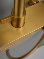 Душевая стойка Haiba HB24732-5 брашированное золото