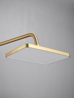 Душевая стойка Haiba HB24732-5 брашированное золото