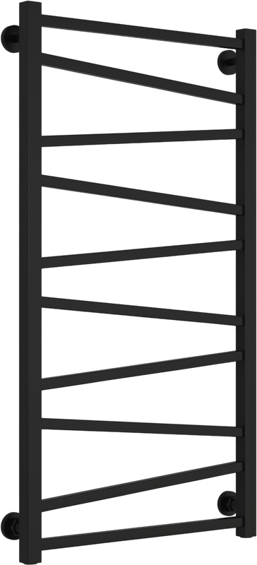 Полотенцесушитель водяной Сунержа Сирокко 100x50, черный матовый