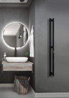 Полотенцесушитель электрический Indigo Style Pro LSPRE120-10BRRt черный муар