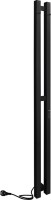 Полотенцесушитель электрический Indigo Style Pro LSPRE120-10BRRt черный муар