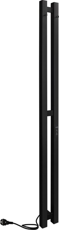 Полотенцесушитель электрический Indigo Style Pro LSPRE120-10BRRt черный муар