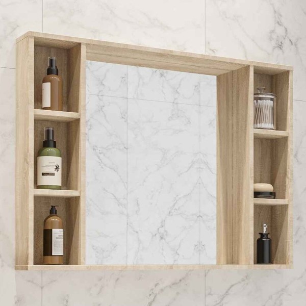 Зеркало Grossman Флай 100 дуб сонома