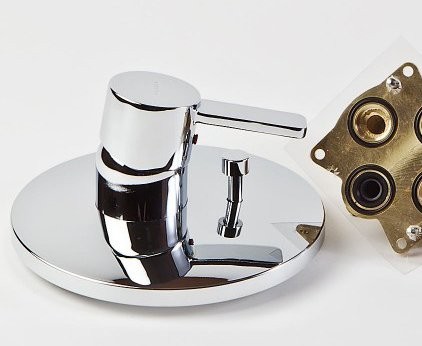 Встраиваемый смеситель для душа и ванны Kludi Zenta 386500575