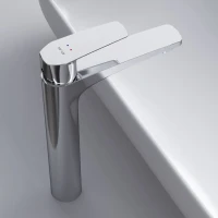 Смеситель для раковины AM.PM Gem F90E92200 с донным клапаном, хром