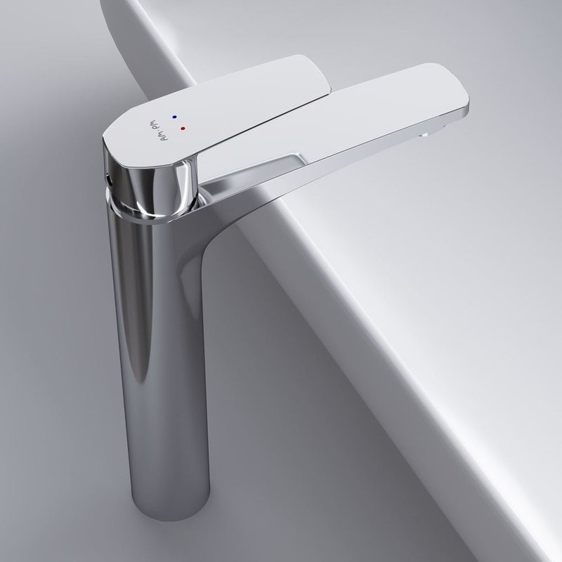 Смеситель для раковины AM.PM Gem F90E92200 с донным клапаном, хром