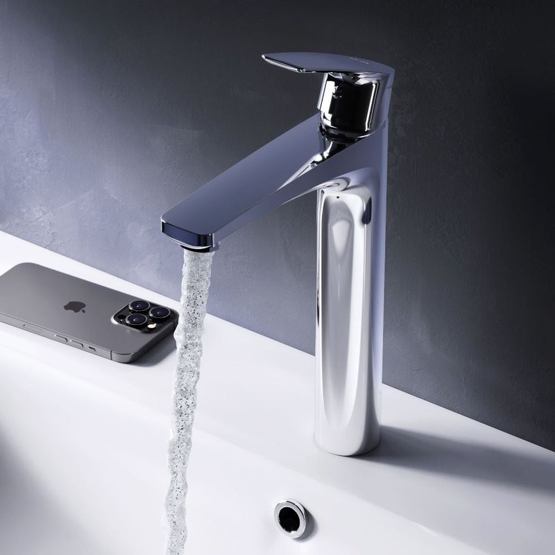 Смеситель для раковины AM.PM Gem F90E92200 с донным клапаном, хром