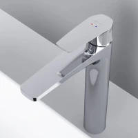 Смеситель для раковины AM.PM Gem F90E92200 с донным клапаном, хром