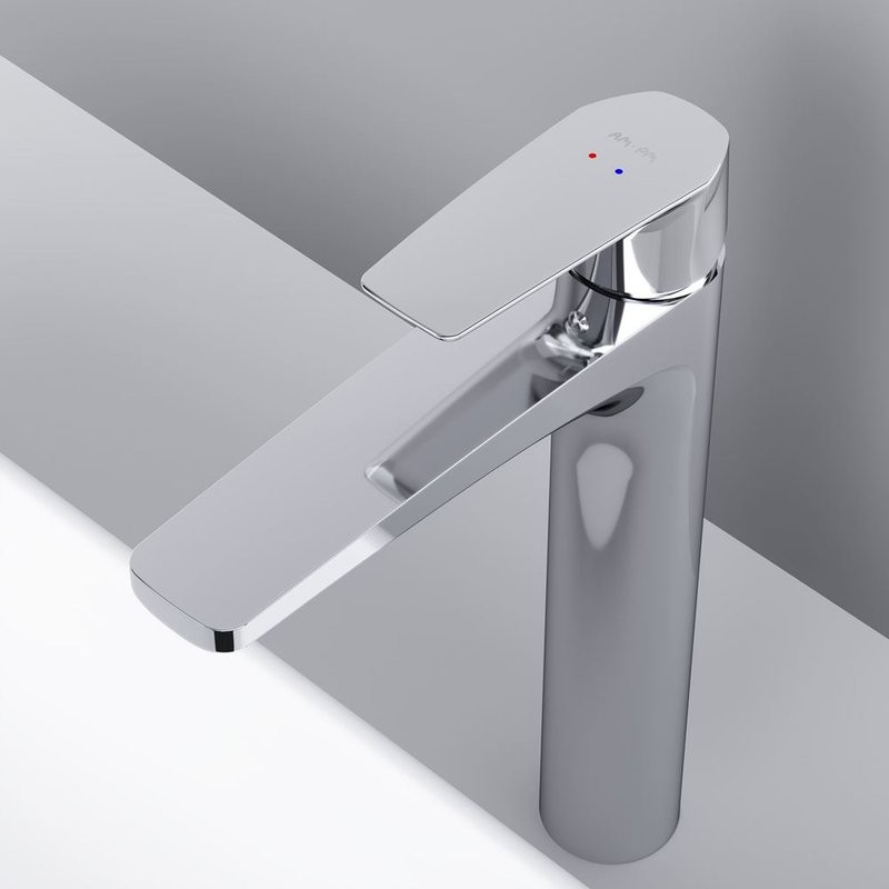 Смеситель для раковины AM.PM Gem F90E92200 с донным клапаном, хром