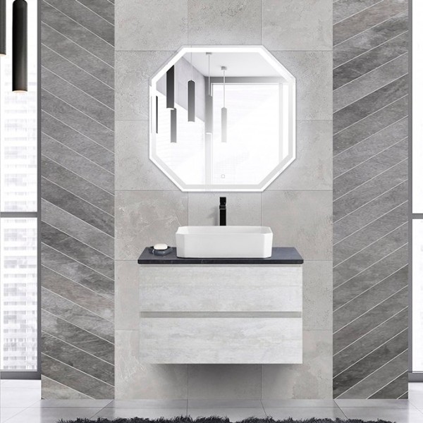 Мебель для ванной комнаты Cezares Molveno 46 80 legno bianco, со столешницей