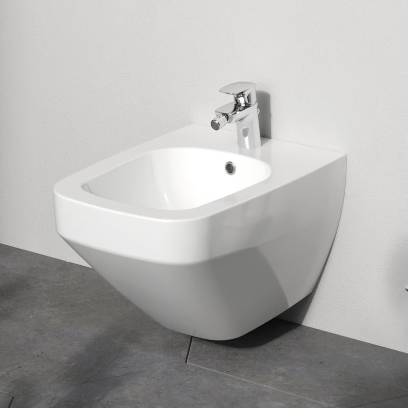 Биде подвесное AM.PM Inspire 2.0 C50A3411WH глянцевое белое