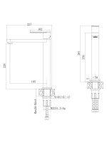 Смеситель для раковины Agger Sweet A2712122 сатин матовый
