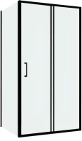 Душевой уголок Abber Schwarzer Diamant AG30140B5-S60B5 140x60, профиль черный, стекло прозрачное