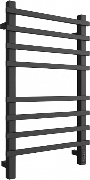 Полотенцесушитель электрический Двин N plaza neo 80х50, черный матовый
