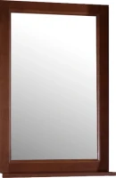 Зеркало ASB-Woodline Гранда 60 антикварный орех, с полкой