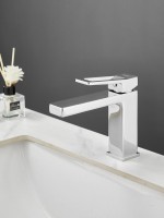 Смеситель для раковины Haiba HB10732 хром