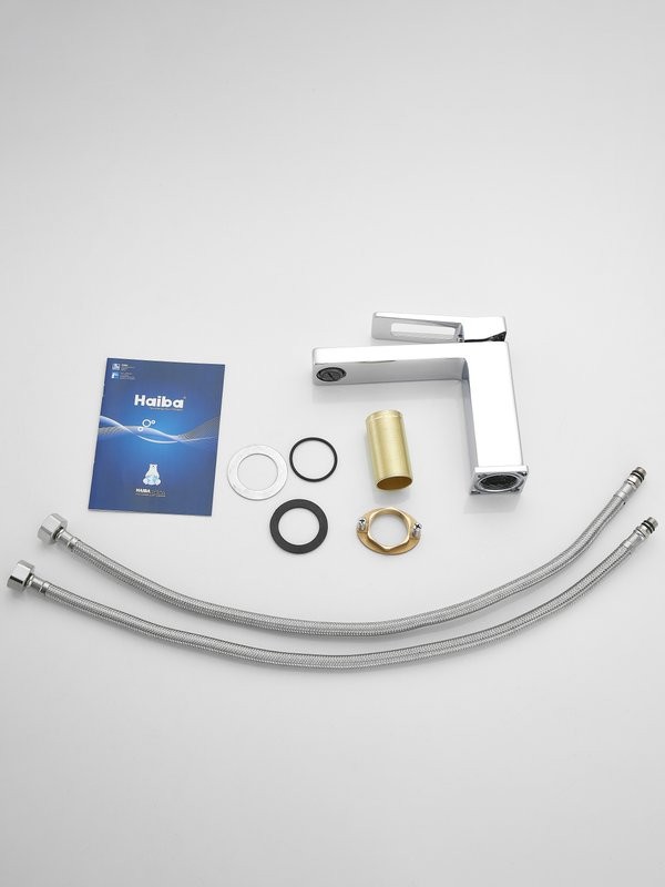 Смеситель для раковины Haiba HB10732 хром