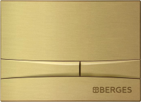 Кнопка смыва Berges Novum F8 бронза