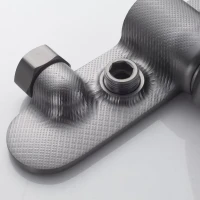 Смеситель для душа с лейкой Shevanik S4716T, оружейная сталь Смеситель для душа с лейкой Shevanik S4716T, оружейная сталь