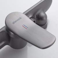 Смеситель для душа с лейкой Shevanik S4716T, оружейная сталь