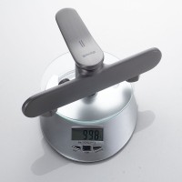 Смеситель для душа с лейкой Shevanik S4716T, оружейная сталь