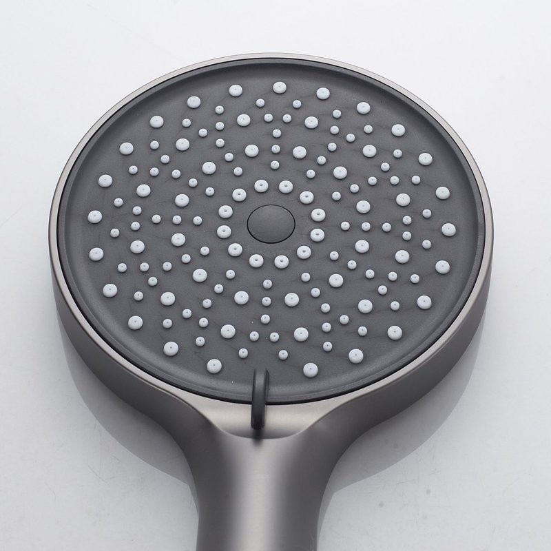 Смеситель для душа с лейкой Shevanik S4716T, оружейная сталь