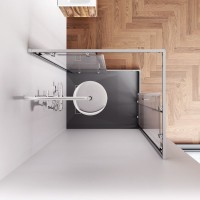 Душевой уголок AM.PM Gem W90G-403-100280-MT 100х80 см Душевой уголок AM.PM Gem W90G-403-100280-MT 100х80 см