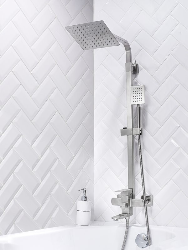 Душевая стойка РМС Sus125 SUS125-009DK нержавеющая сталь