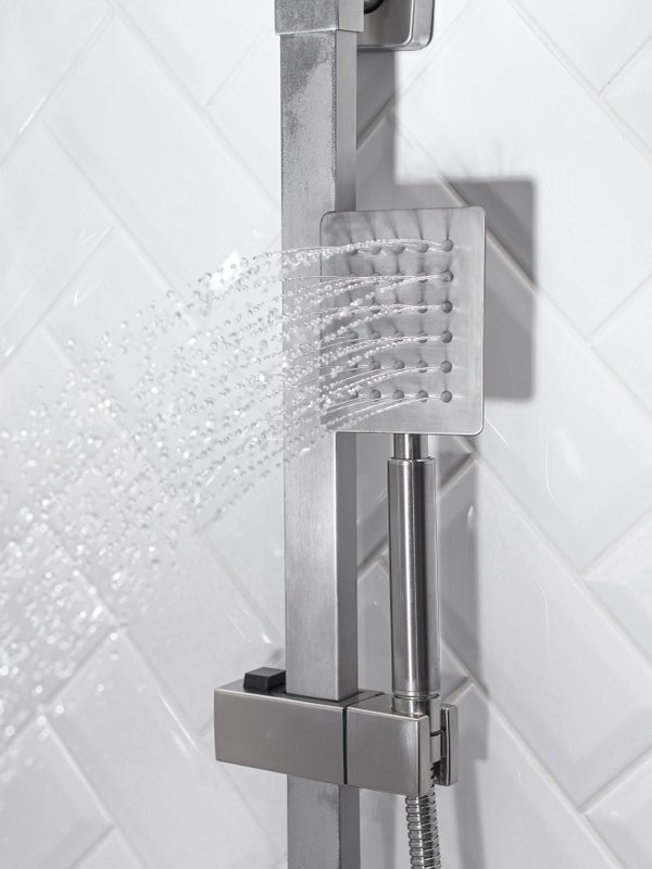 Душевая стойка РМС Sus125 SUS125-009DK нержавеющая сталь