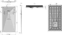 Поддон для душа Vincea VST-4SR9017W 170x90 белый матовый, с сифоном